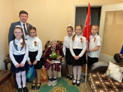 Округ 18. Поздравление ветеранов